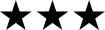 3 stars