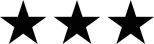 3 stars