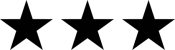 3 stars